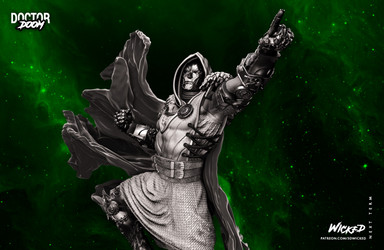 Wicked - Doctor Doom/Wicked Dr. Doom Statue 402mm (Renders)/072622 Wicked - Dr Doom Sculpture 03.jpg