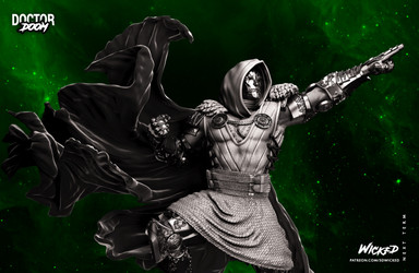 Wicked - Doctor Doom/Wicked Dr. Doom Statue 402mm (Renders)/072622 Wicked - Dr Doom Sculpture 04.jpg