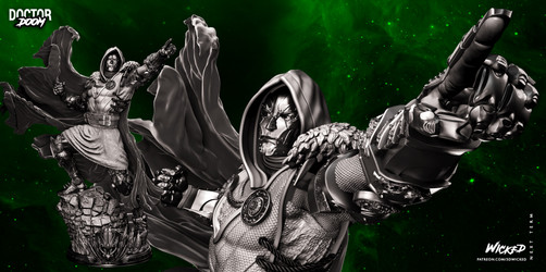 Wicked - Doctor Doom/Wicked Dr. Doom Statue 402mm (Renders)/072622 Wicked - Dr Doom Sculpture 00.jpg