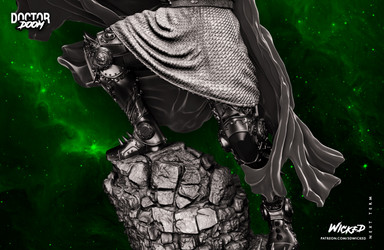 Wicked - Doctor Doom/Wicked Dr. Doom Statue 402mm (Renders)/072622 Wicked - Dr Doom Sculpture 010.jpg