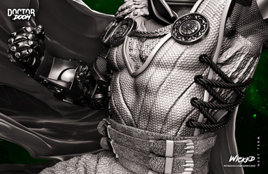 Wicked - Doctor Doom/Wicked Dr. Doom Statue 402mm (Renders)/072622 Wicked - Dr Doom Sculpture 014.jpg