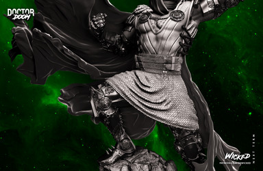 Wicked - Doctor Doom/Wicked Dr. Doom Statue 402mm (Renders)/072622 Wicked - Dr Doom Sculpture 09.jpg