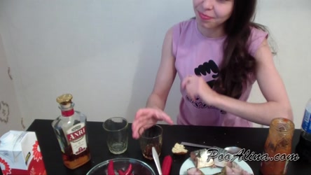 PooAlina - Complete Collection/Alina eats and shitting in mouth toilet slave.mp4