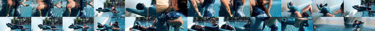 Eroteric.com - 2023.04.14 - Underwater Latex Struggle - Margout Darko, Stella.mp4 screencaps
